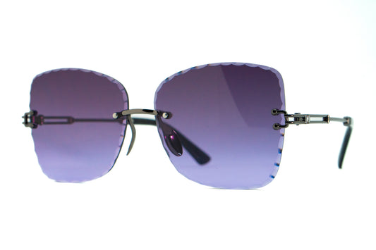 276. Celebrity Rimless diamond cut UV400 Retina protected cooling glass