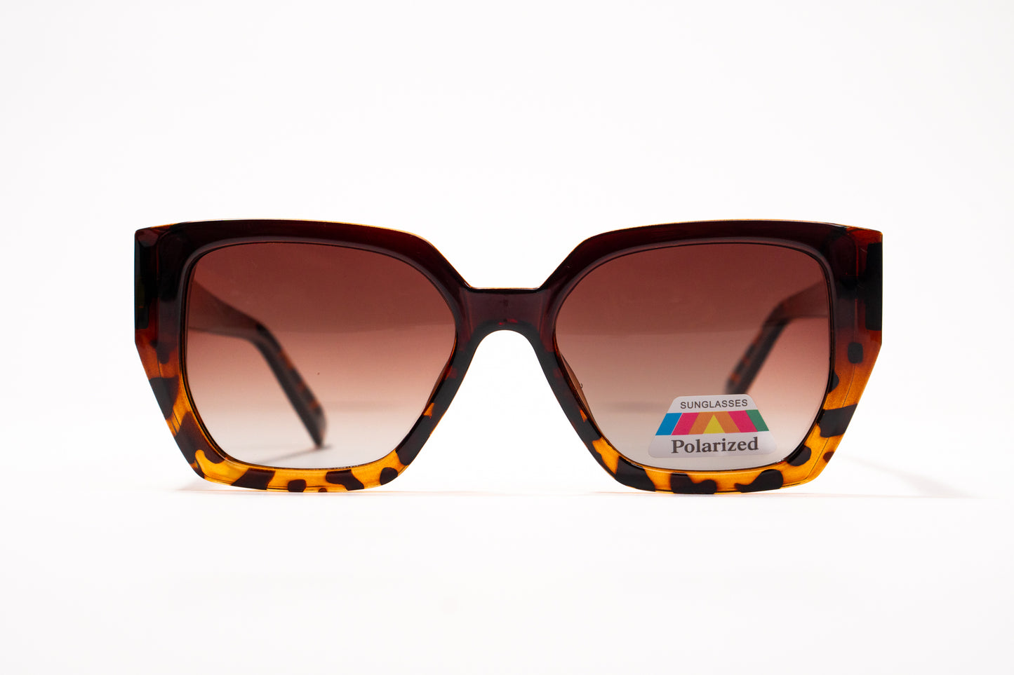 624. Hexagon polarized luxe animal Celebrity UV400 Retina protected cooling glass