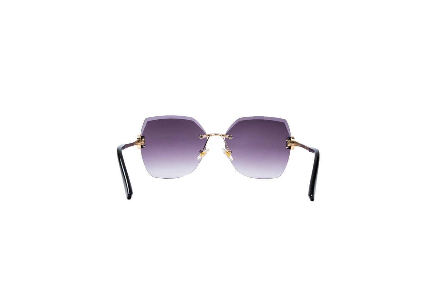 Q37D. Premium Rimless sunglass UV400 Retina protected cooling glass