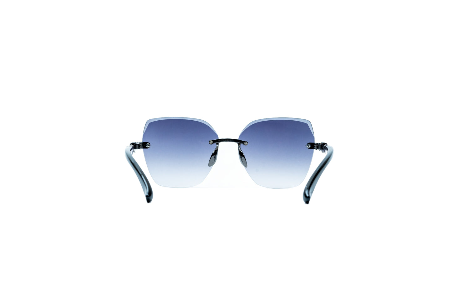 320. Celebrity Rimless diamond cut UV400 Retina protected cooling glass