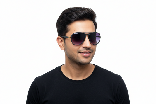 K235B. Men’s aviator Celebrity sunglass UV400 Retina protected cooling glass