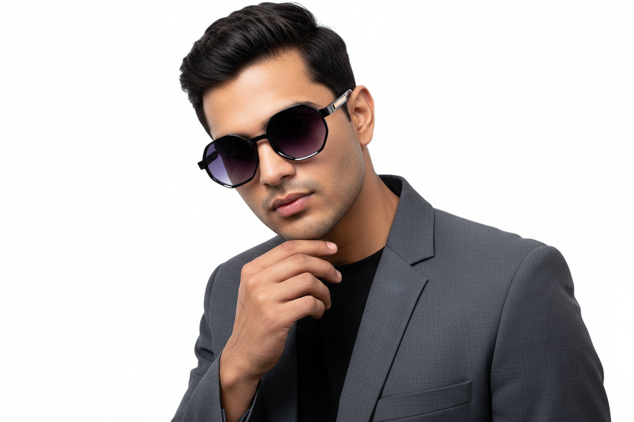 U137E. Unisex Exclusive Sunglasses UV400,Retina Protection,Cooling Shield