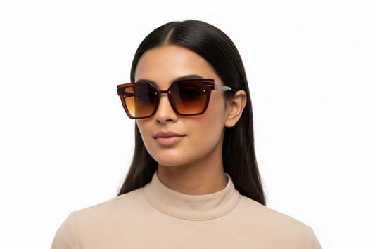 Q107A. Celebrity stylish sunglasses UV400 Retina protected cooling glass