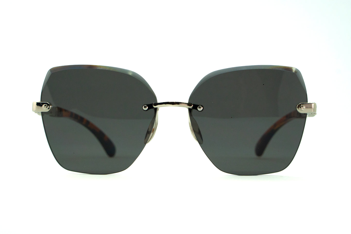 339. Celebrity Rimless diamond cut UV400 Retina protected cooling glass