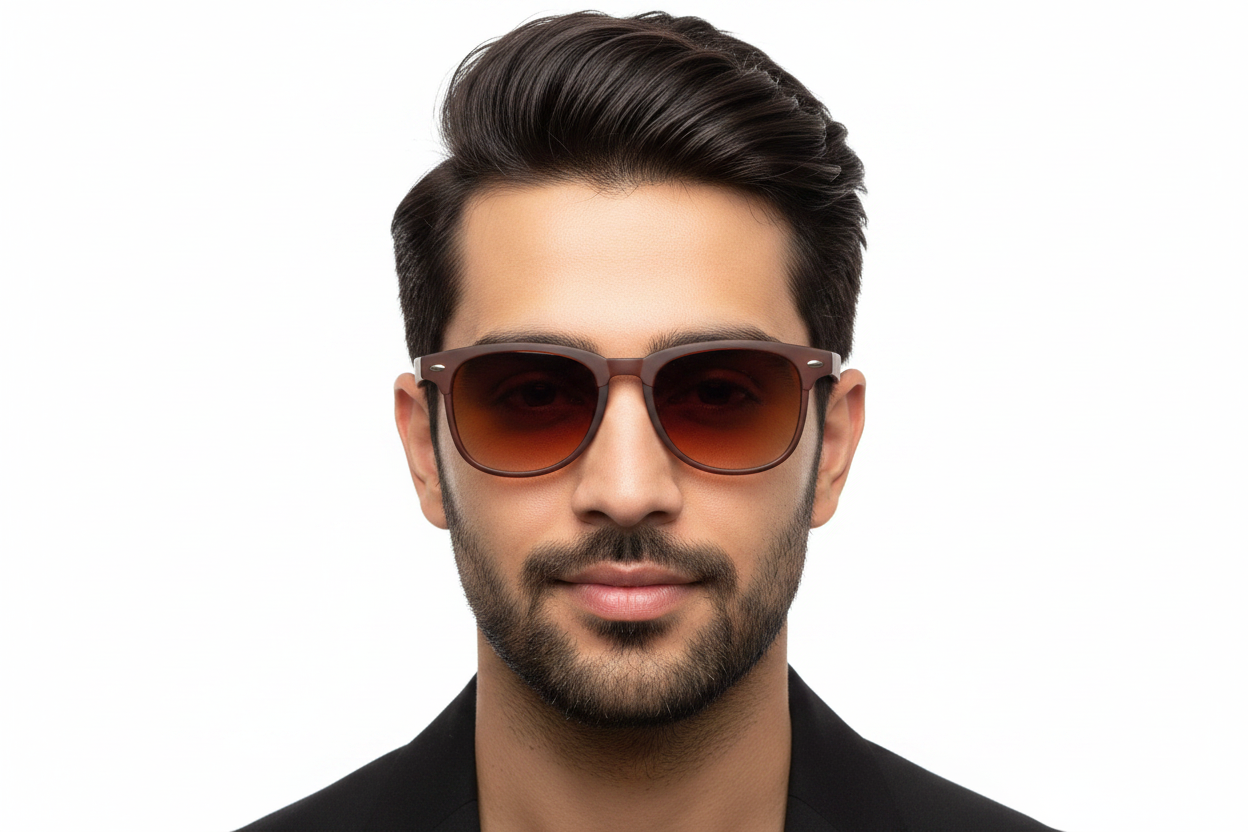 K96A. Men’s wayfarer Celebrity sunglass UV400 Retina protected cooling glass