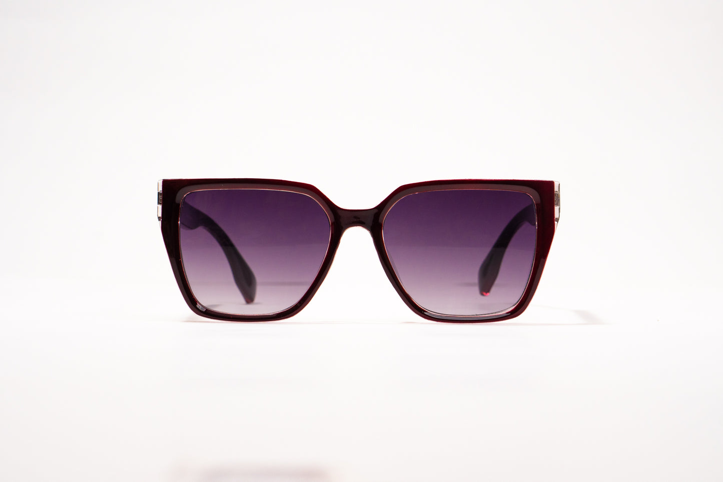 538. Square premium marron Celebrity UV400 Retina protected cooling glass