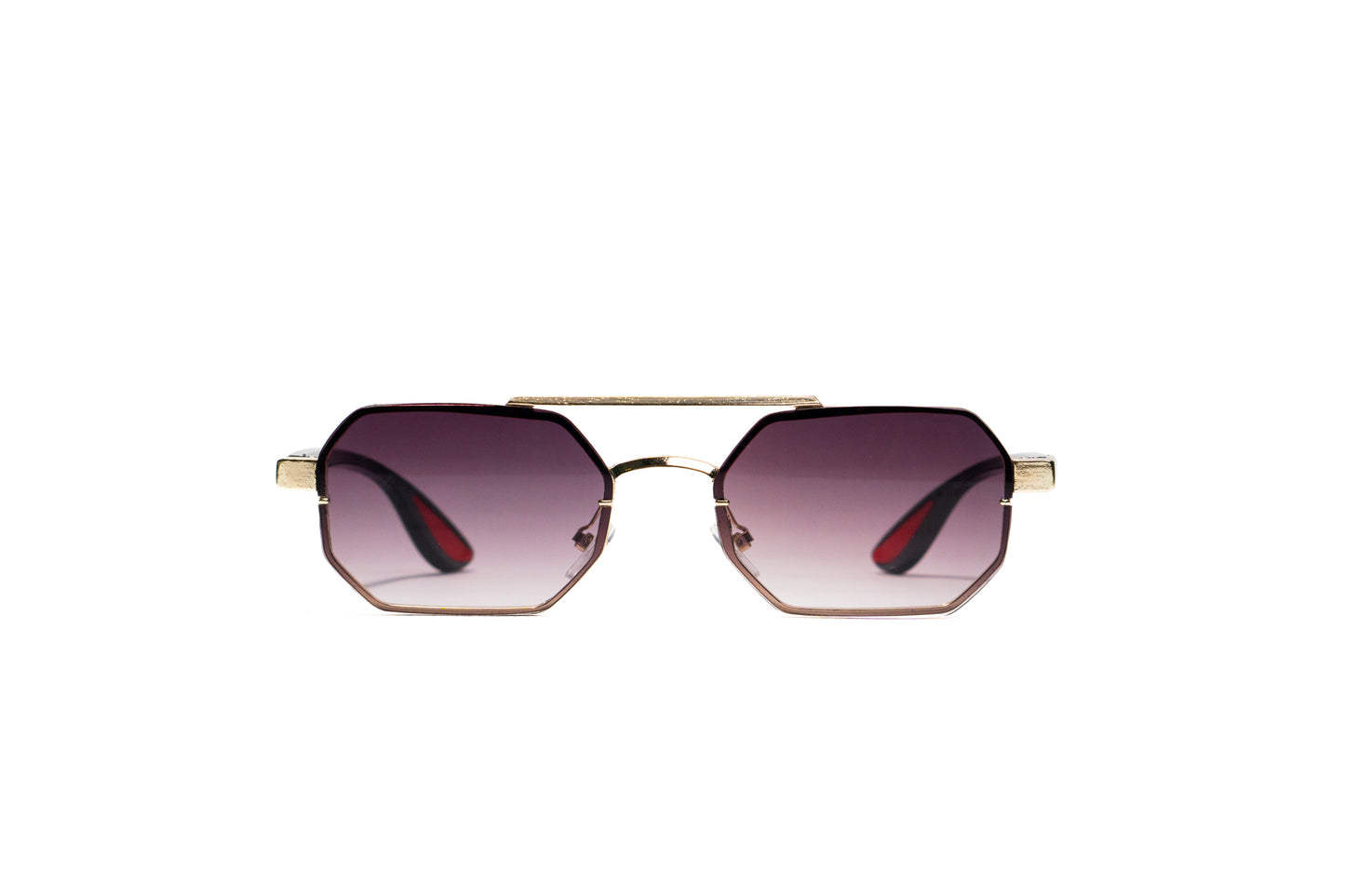 733. Men’s metal rimless Sunglass UV400 Retina protected cooling glass