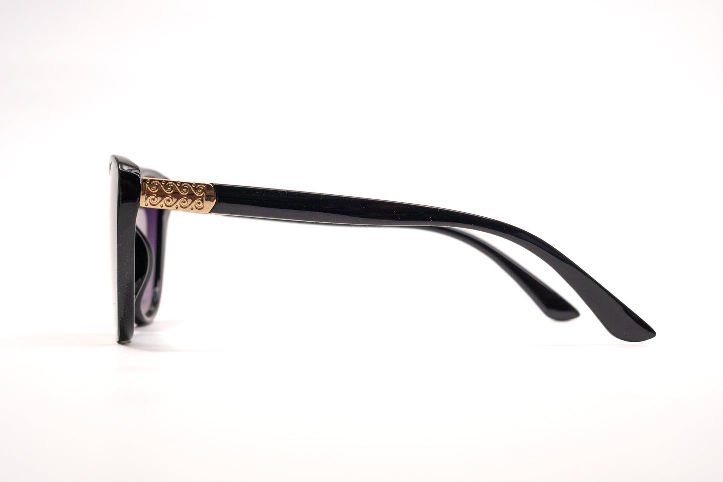 504. Cat eye Premium black Celebrity UV400 Retina protected cooling glass