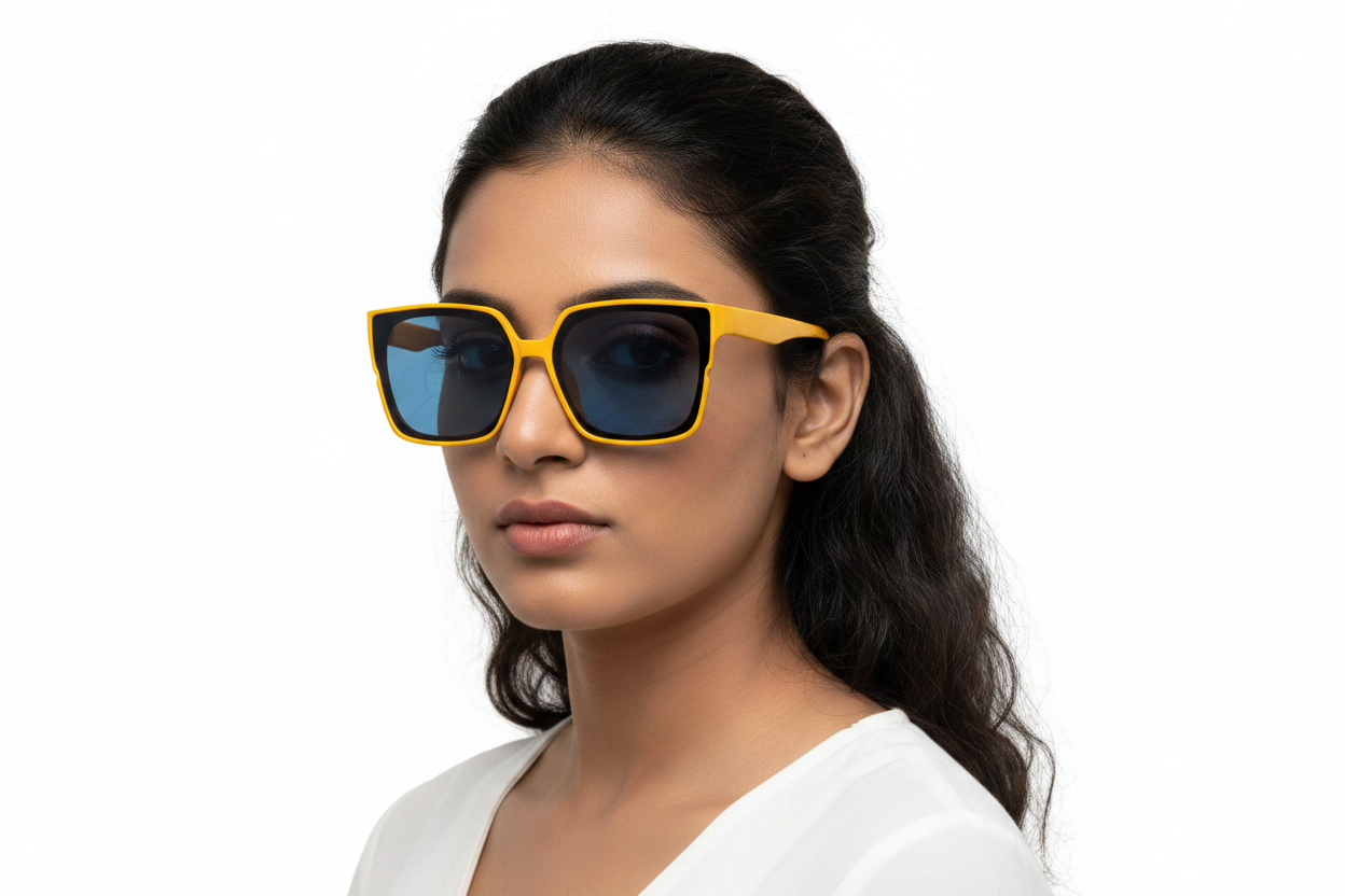 Q343. Celebrity stylish sunglasses UV400 Retina protected cooling glass