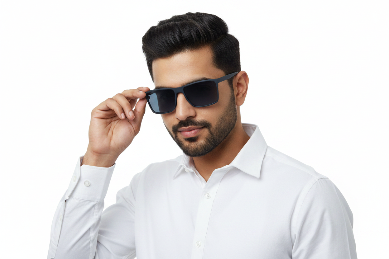 K163c. Men’s Celebrity sunglass UV400 Retina protected cooling glass