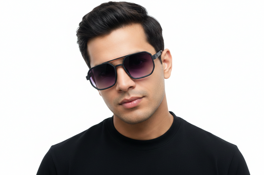 K26a. Men’s Celebrity sunglass UV400 Retina protected cooling glass