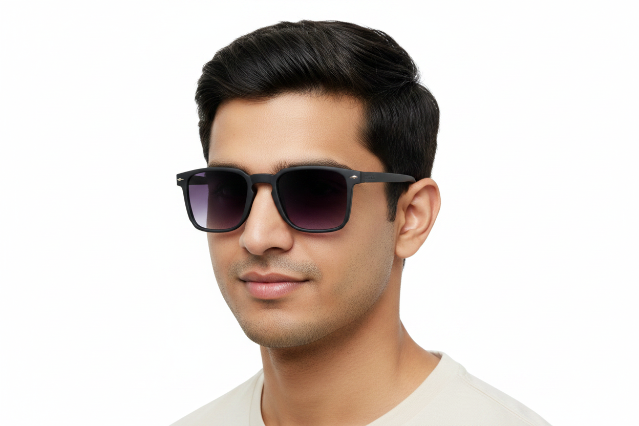 K165f. Men’s Celebrity sunglass UV400 Retina protected cooling glass