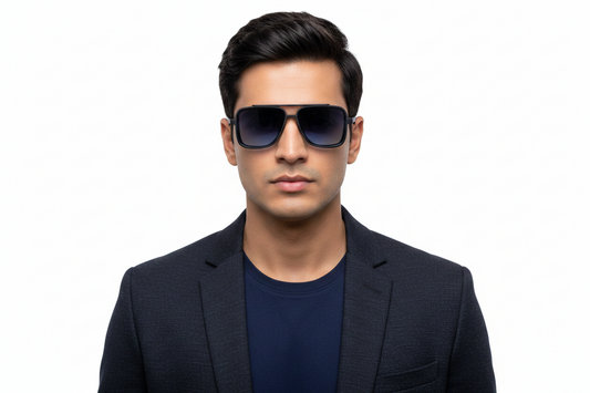 K164d. Men’s Celebrity sunglass UV400 Retina protected cooling glass