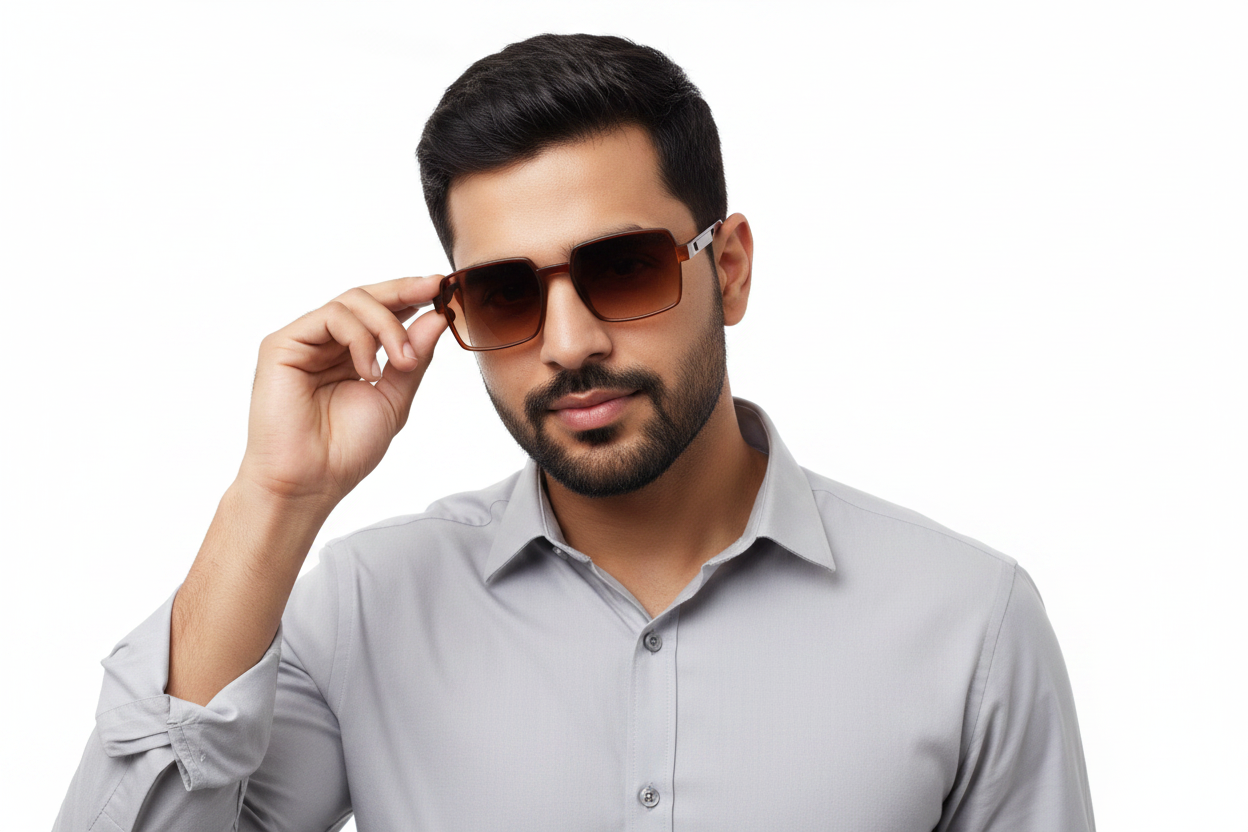 K148d. Men’s Celebrity sunglass UV400 Retina protected cooling glass