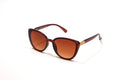 500. Cat eye Primium brown Celebrity UV400 Retina protected cooling glass