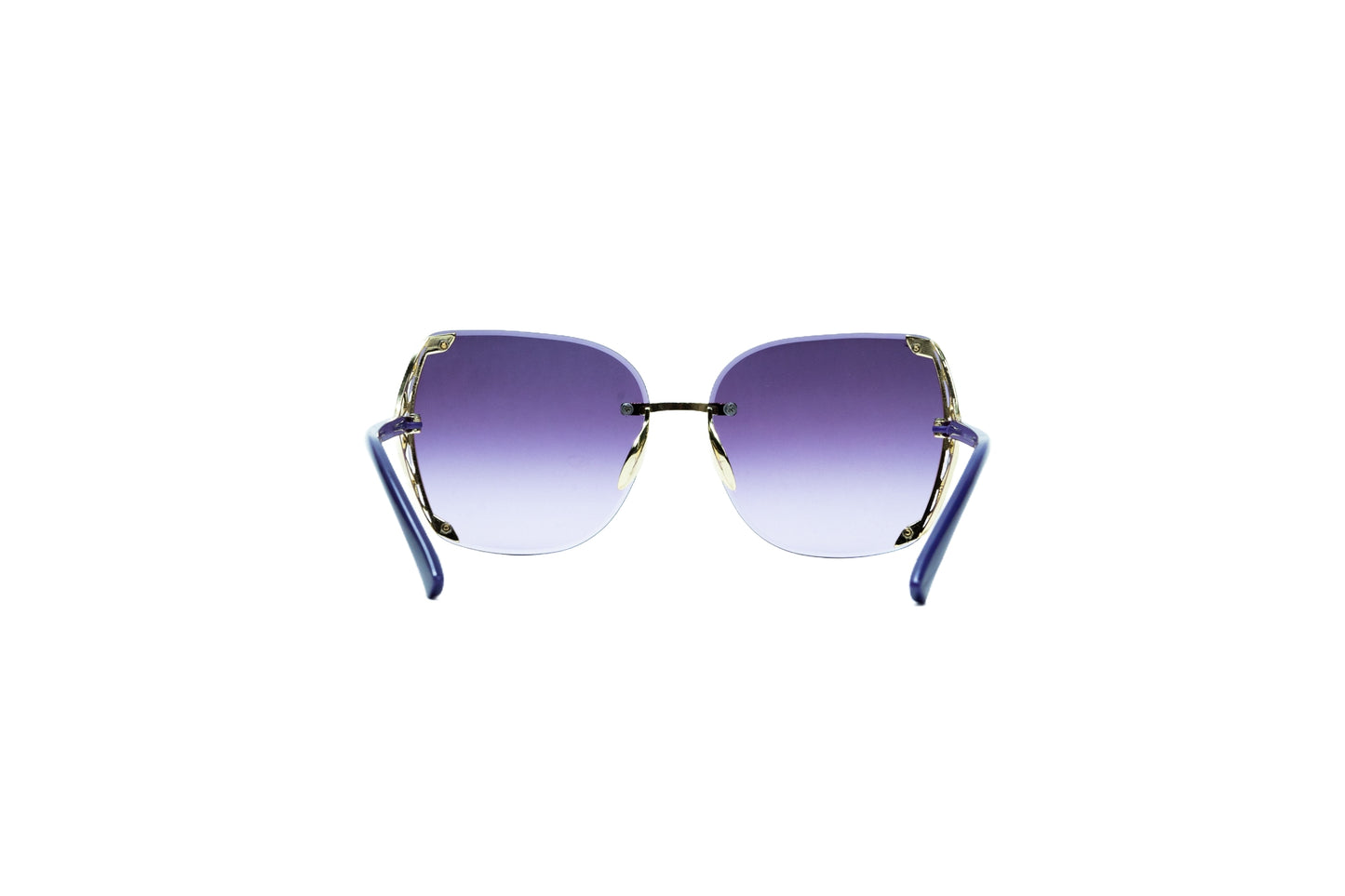 Q252. Premium rimless sunglass UV400 Retina protected cooling glass