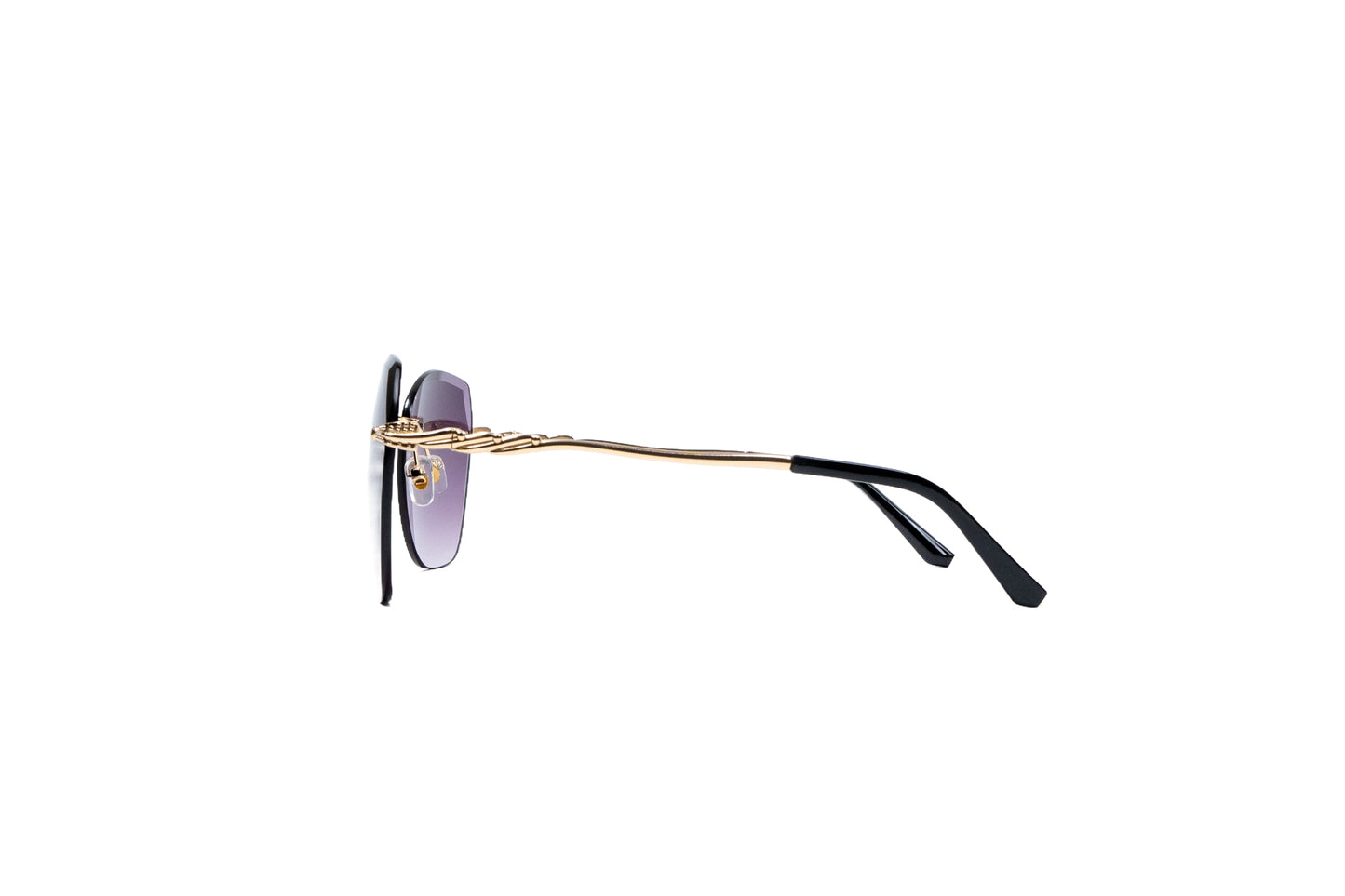 Q38A. Premium Rimless sunglass UV400 Retina protected cooling glass