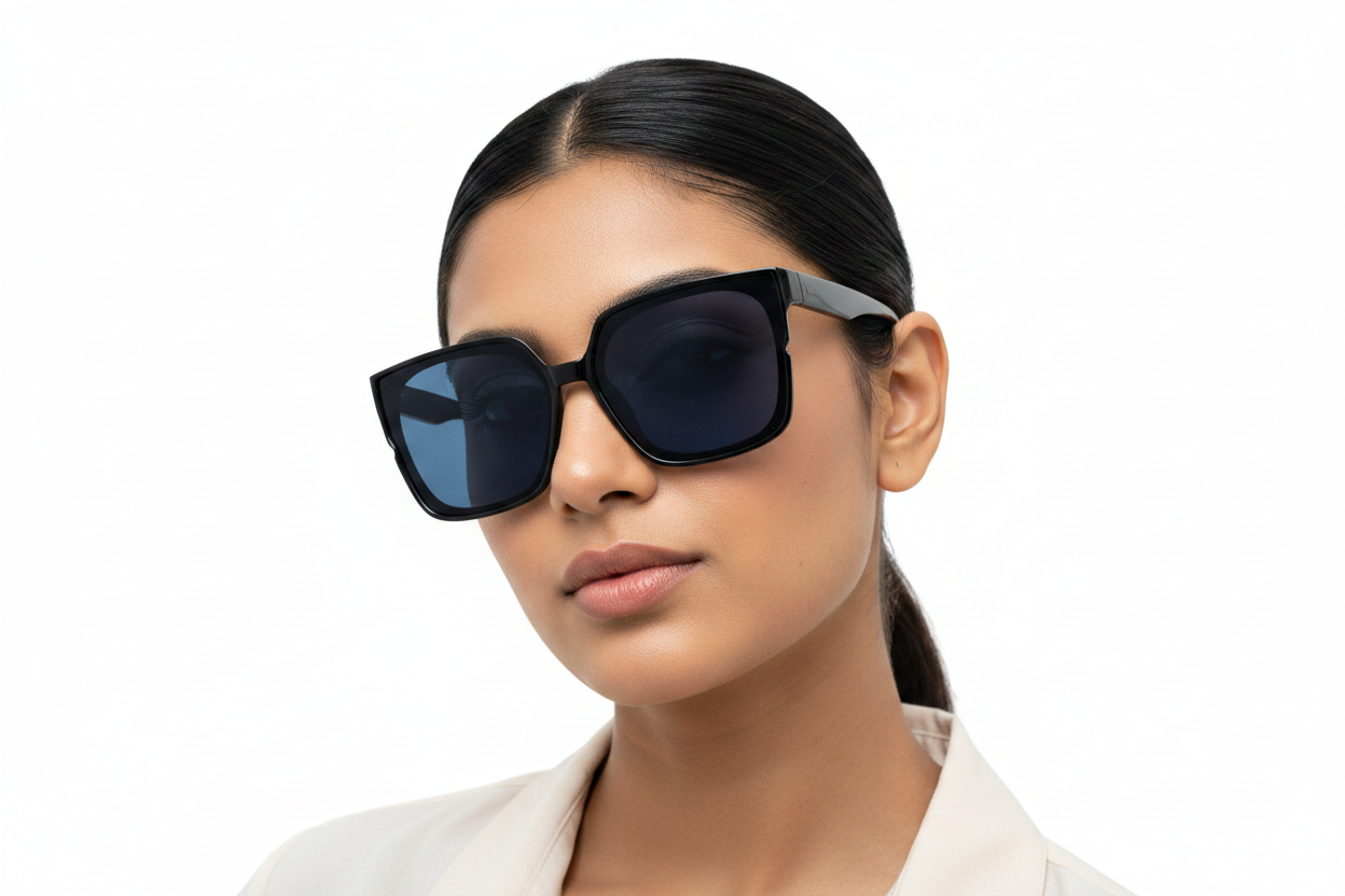 Q341. Celebrity stylish sunglasses UV400 Retina protected cooling glass