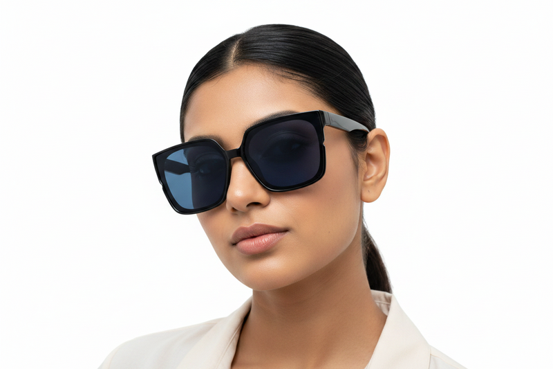 Q341. Celebrity stylish sunglasses UV400 Retina protected cooling glass