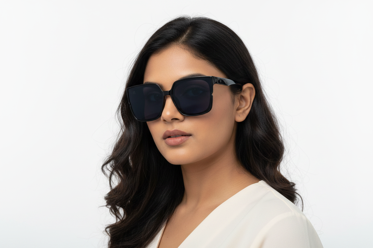 Q341. Celebrity stylish sunglasses UV400 Retina protected cooling glass