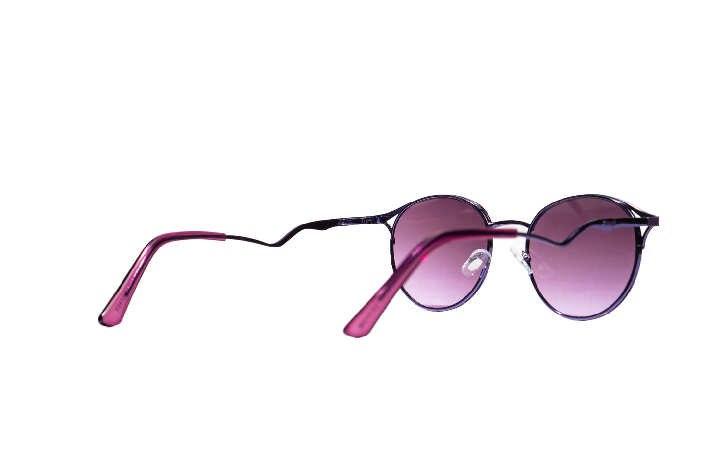 834. Premium lightweight round metal sunglass UV400 Retina protected cooling glass