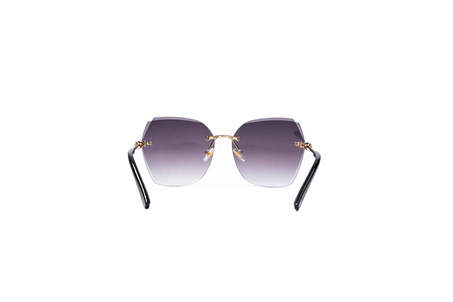 Q133F. Premium Rimless sunglass UV400 Retina protected cooling glass