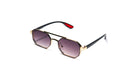 733. Men’s metal rimless Sunglass UV400 Retina protected cooling glass