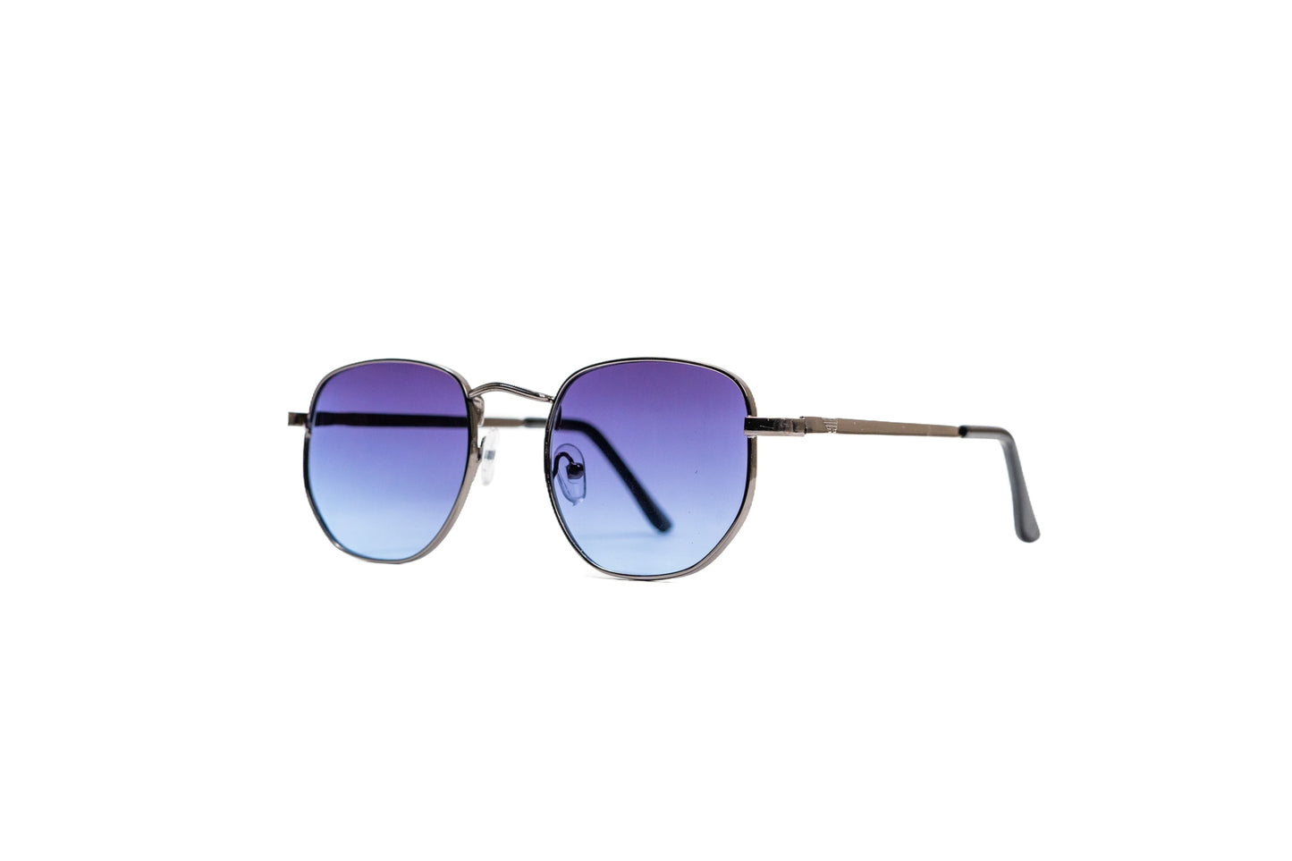 961. Unisex pentagon metal sunglass UV400 Retina protected cooling glass