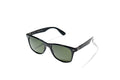 Q74. Men’s glossy black Polarised Sunglasses, UV400 Retina Protection,Cooling Shield
