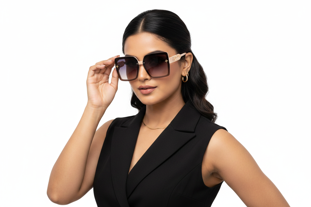 Q111D. Premium sunglass UV400 Retina protected cooling glass