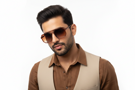 K145b. Men’s Celebrity sunglass UV400 Retina protected cooling glass