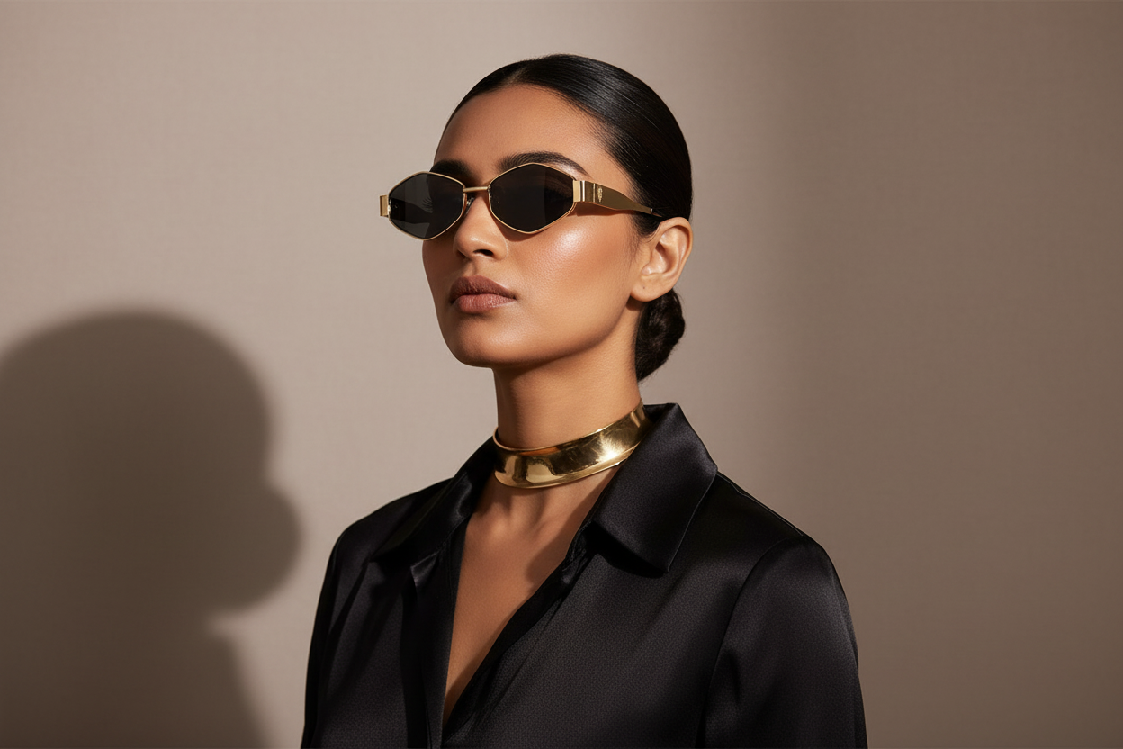 896. Unisex metal trendy Sunglasses, UV400 Retina Protection,Cooling Shield