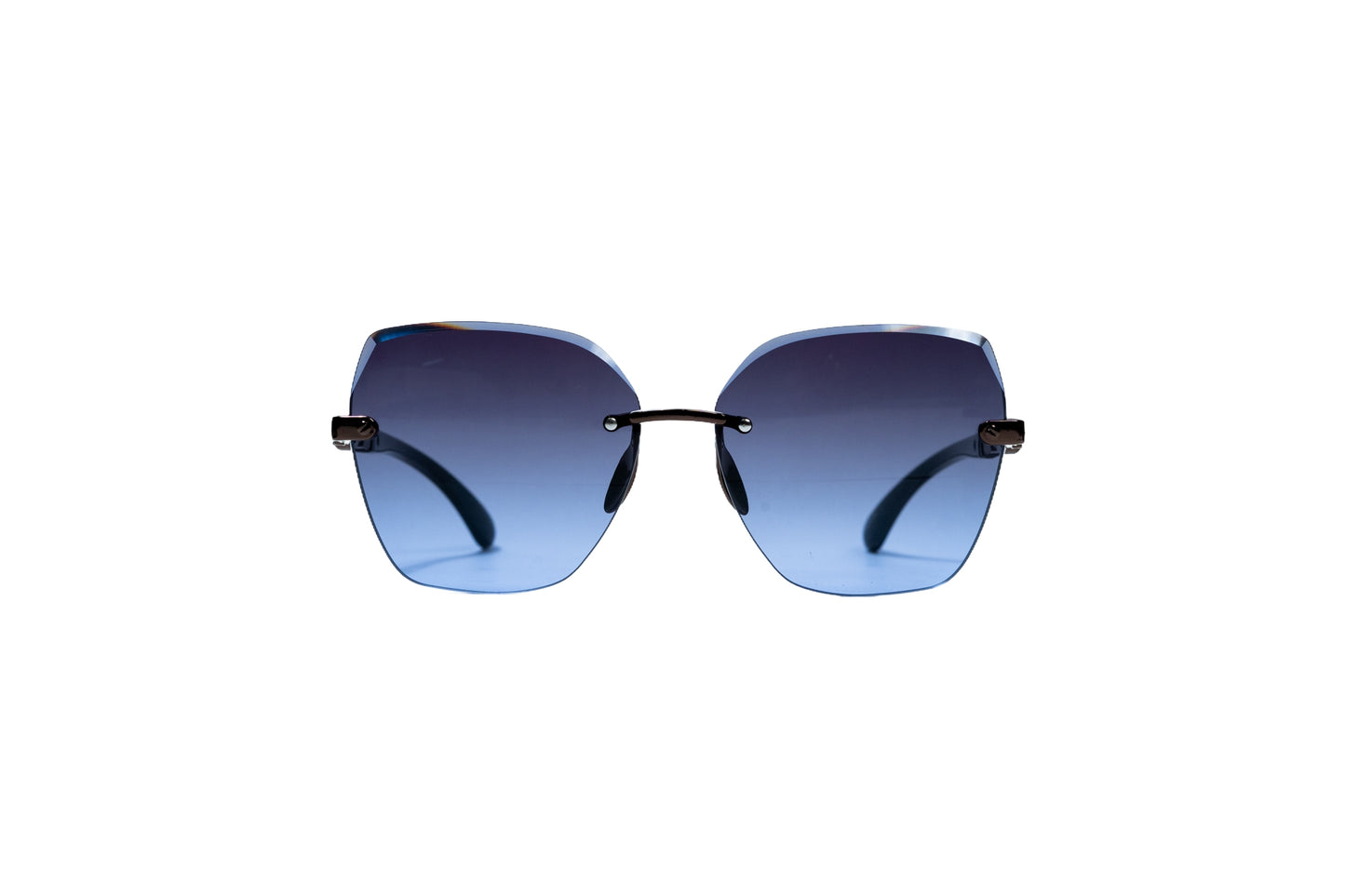 320. Celebrity Rimless diamond cut UV400 Retina protected cooling glass