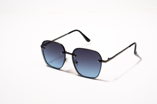 585. Celebrity metal body Rimless UV400 Retina protected cooling glass