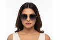 Q131C. Premium metal sunglass UV400 Retina protected cooling glass