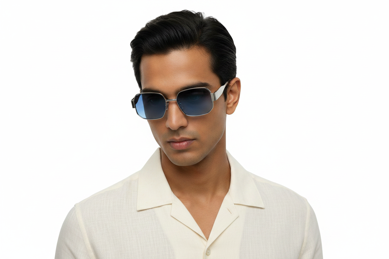 K139i. Men’s Exclusive metal Sunglasses UV400,Retina Protection,Cooling Shield
