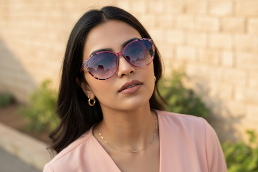 214. Celebrity stylish sunglasses UV400 Retina protected cooling glass