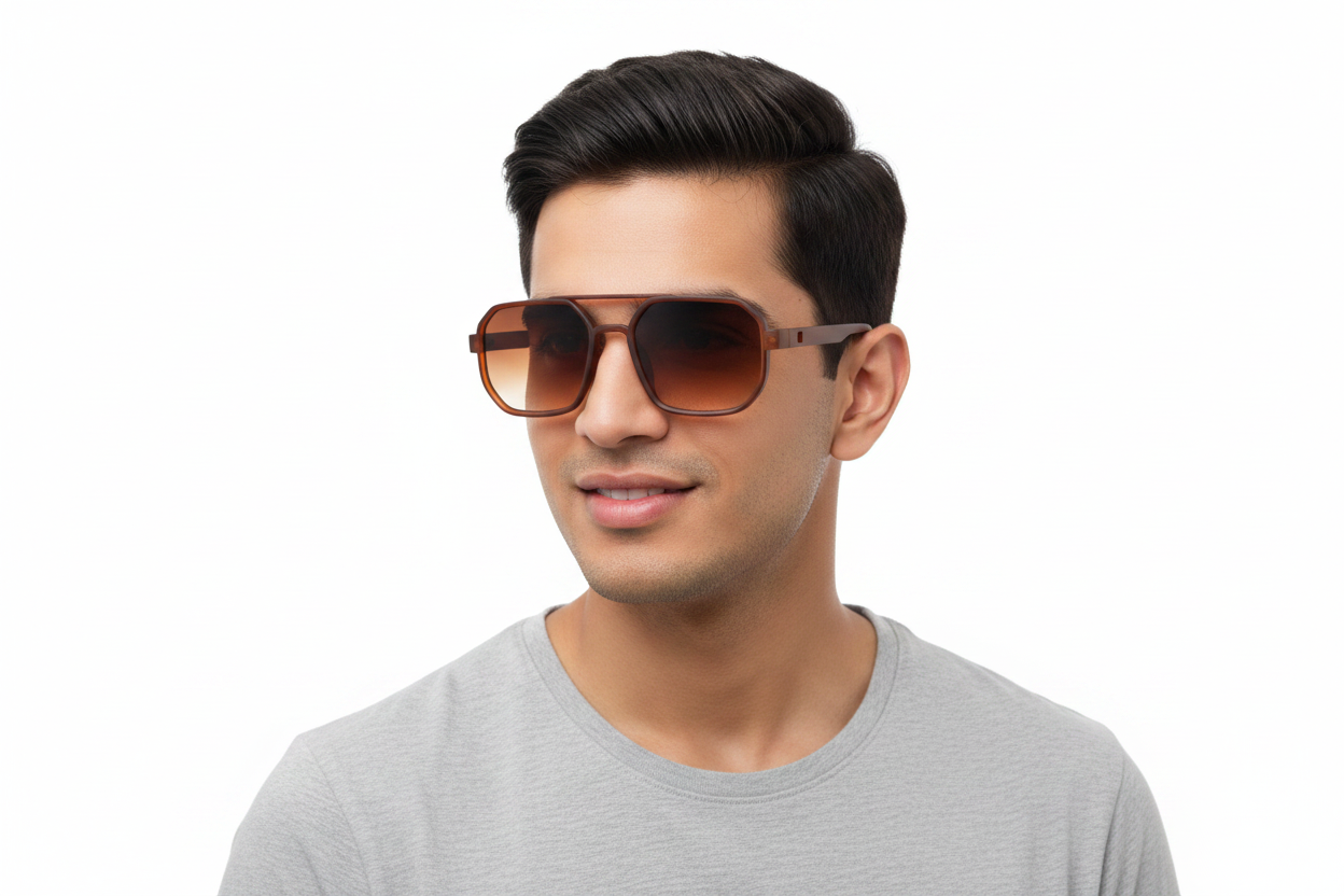 K26c. Men’s Celebrity sunglass UV400 Retina protected cooling glass