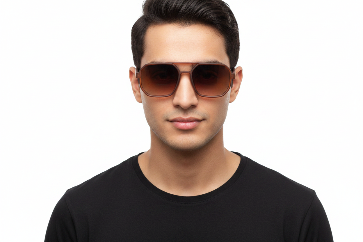 K26c. Men’s Celebrity sunglass UV400 Retina protected cooling glass