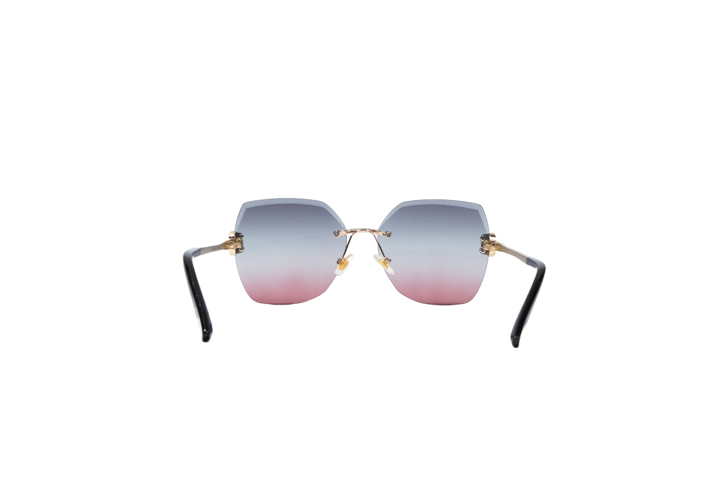 Q37B. Premium Rimless sunglass UV400 Retina protected cooling glass