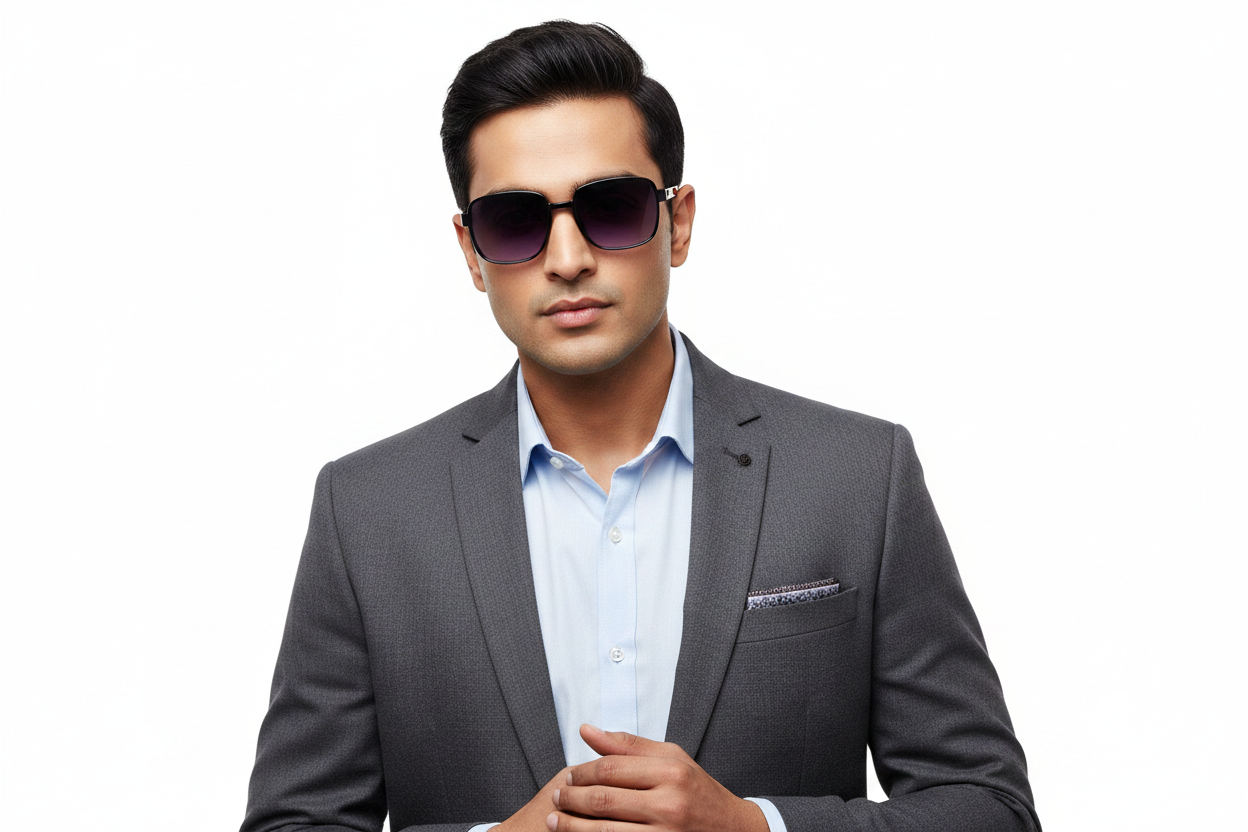 K136B. Men’s Exclusive Sunglasses UV400,Retina Protection,Cooling Shield