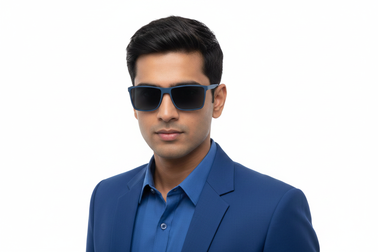 K163a. Men’s Celebrity sunglass UV400 Retina protected cooling glass