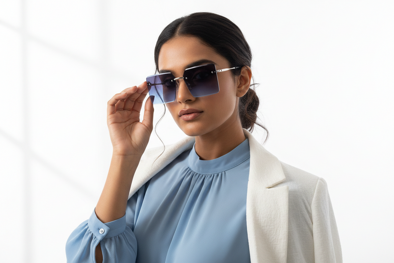 Q73b.Celebrity sunglasses UV400 Retina protected cooling glass
