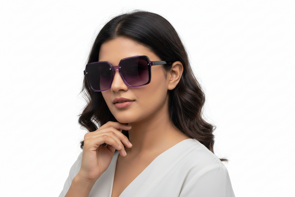 Q58e. Celebrity sunglasses UV400 Retina protected cooling glass