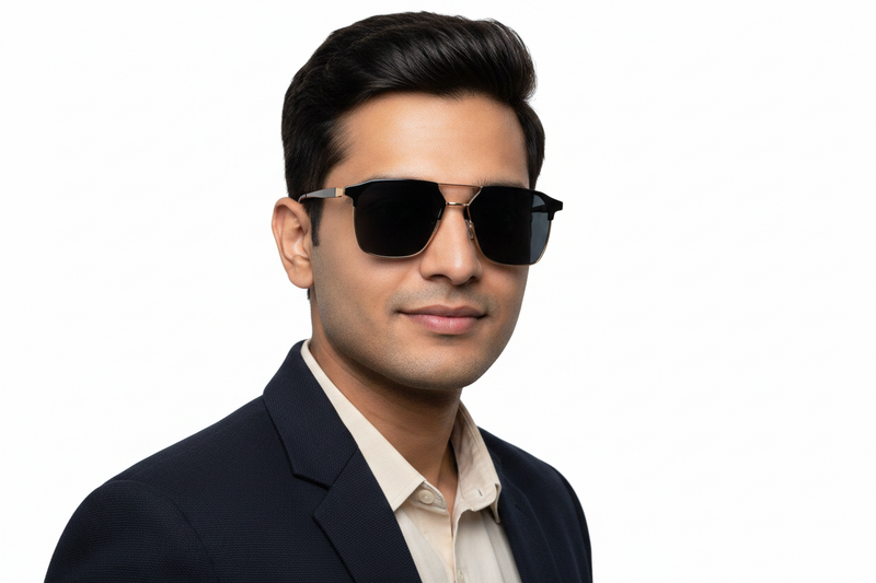 799E. Men’s Celebrity sunglass UV400 Retina protected cooling glass