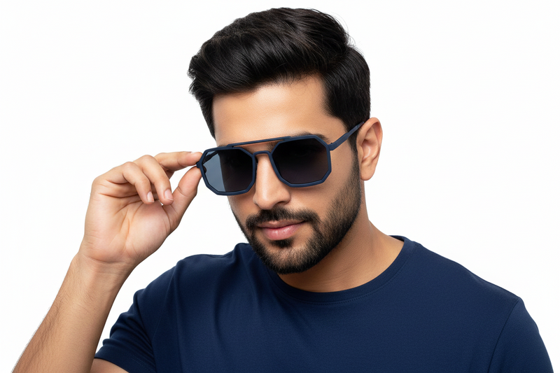 K145F. Men’s Celebrity sunglass UV400 Retina protected cooling glass