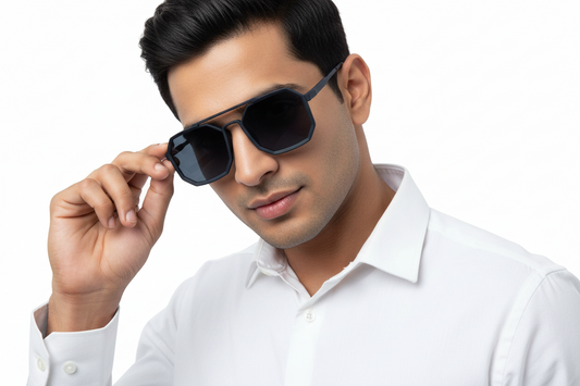 K145F. Men’s Celebrity sunglass UV400 Retina protected cooling glass