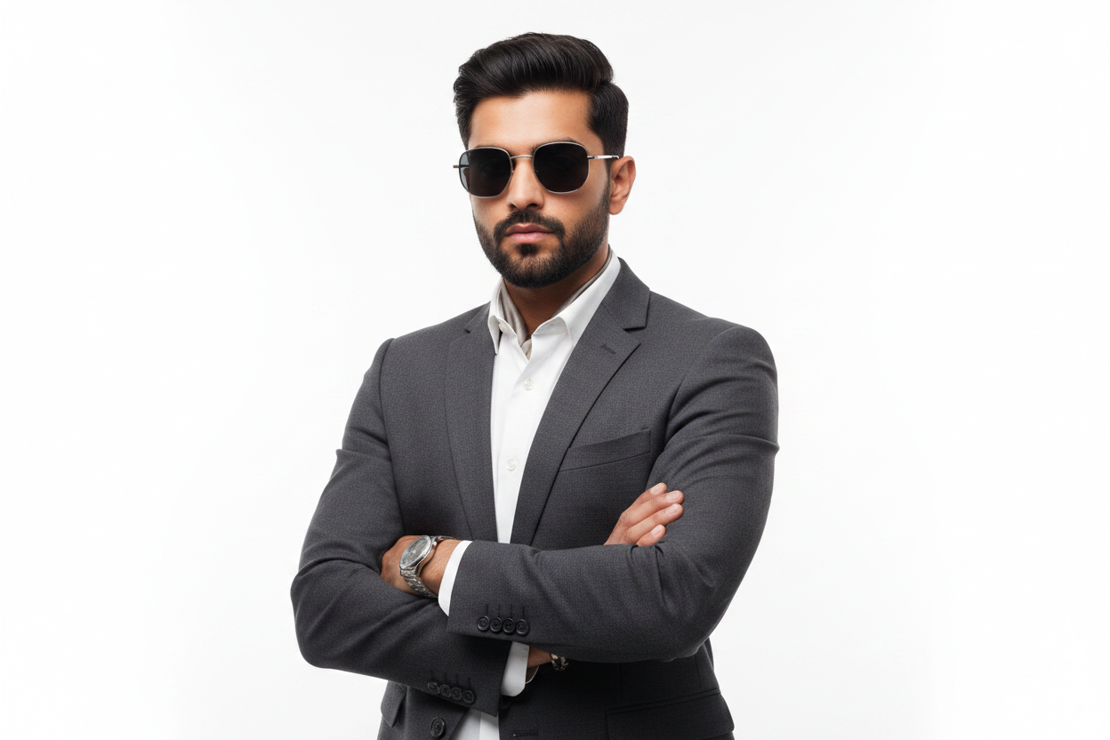 U76S. Unisex metal trendy Sunglasses, UV400 Retina Protection, Cooling Shield