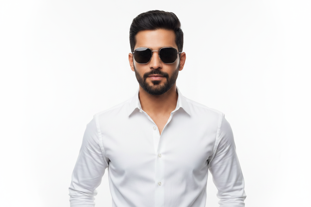U76S. Unisex metal trendy Sunglasses, UV400 Retina Protection, Cooling Shield