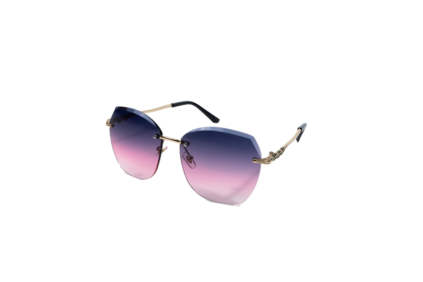 Q38F. Premium Rimless sunglass UV400 Retina protected cooling glass